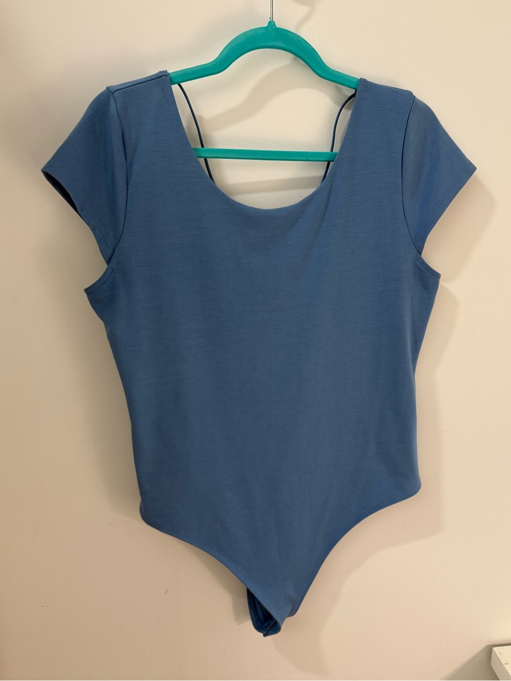 EUC American Eagle cap sleeve thong bodysuit size XL